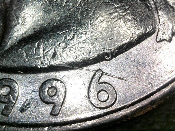 1996-D-Washington-Quarter-Pocket-Change-Obverse---Reverse-Die-Crack.
